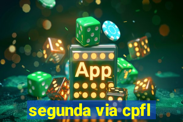 segunda via cpfl
